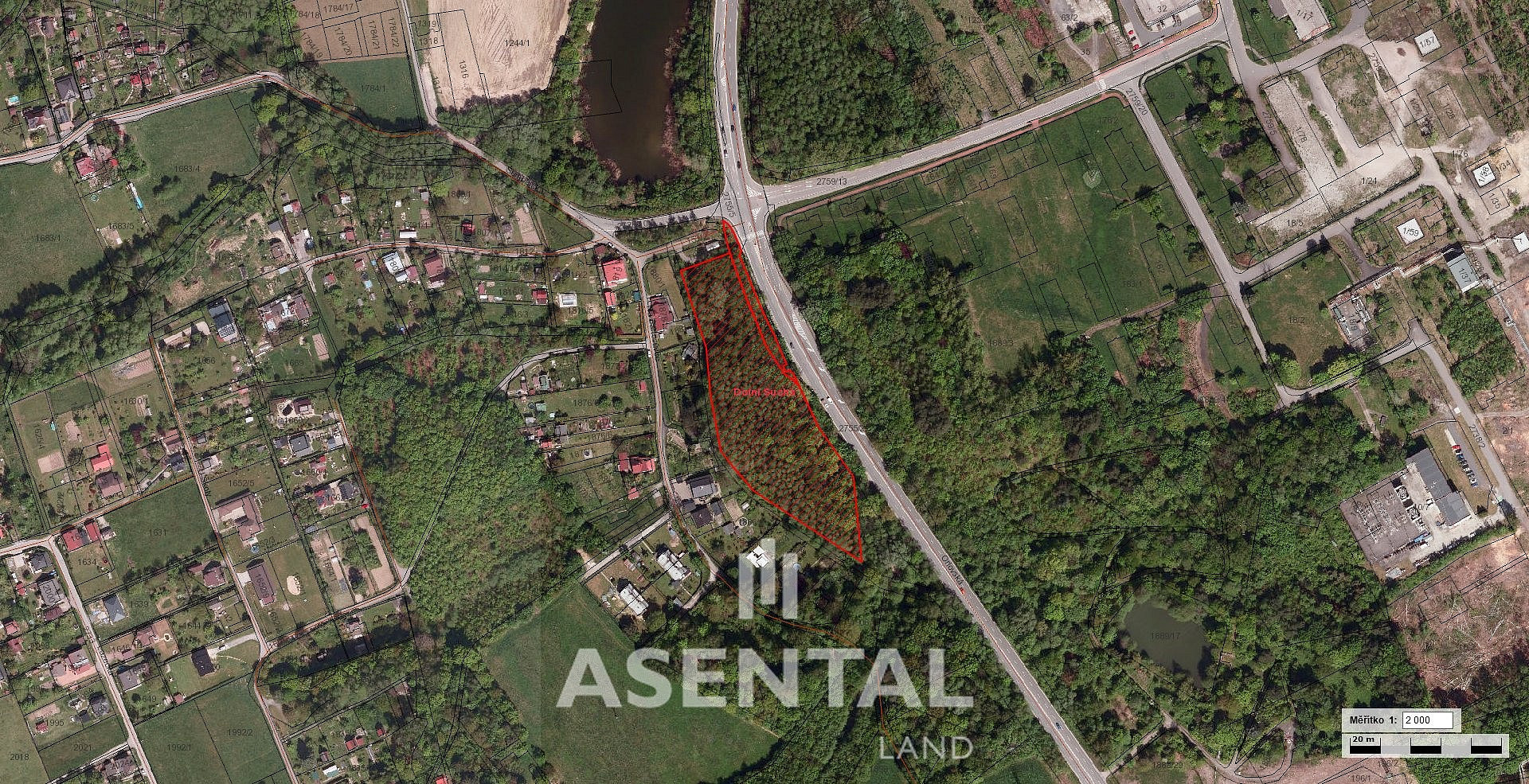 Prodej pozemku 10 547 m²