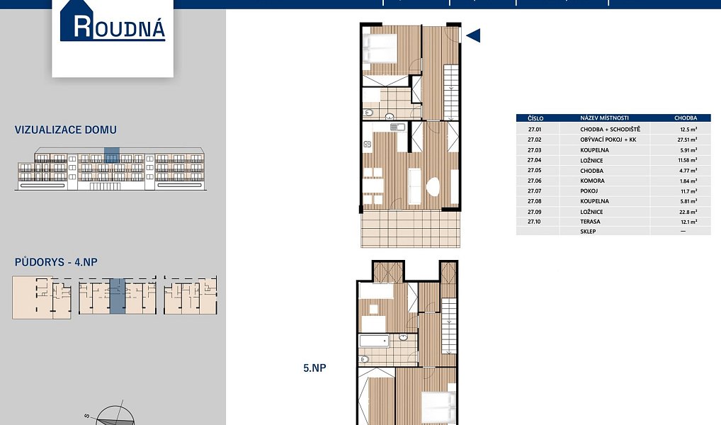 Prodej bytu 4+kk 104 m², Plzeň – náhled fotky 4