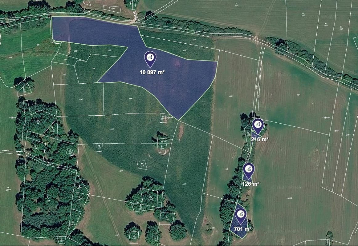 Prodej pole 11 940 m²