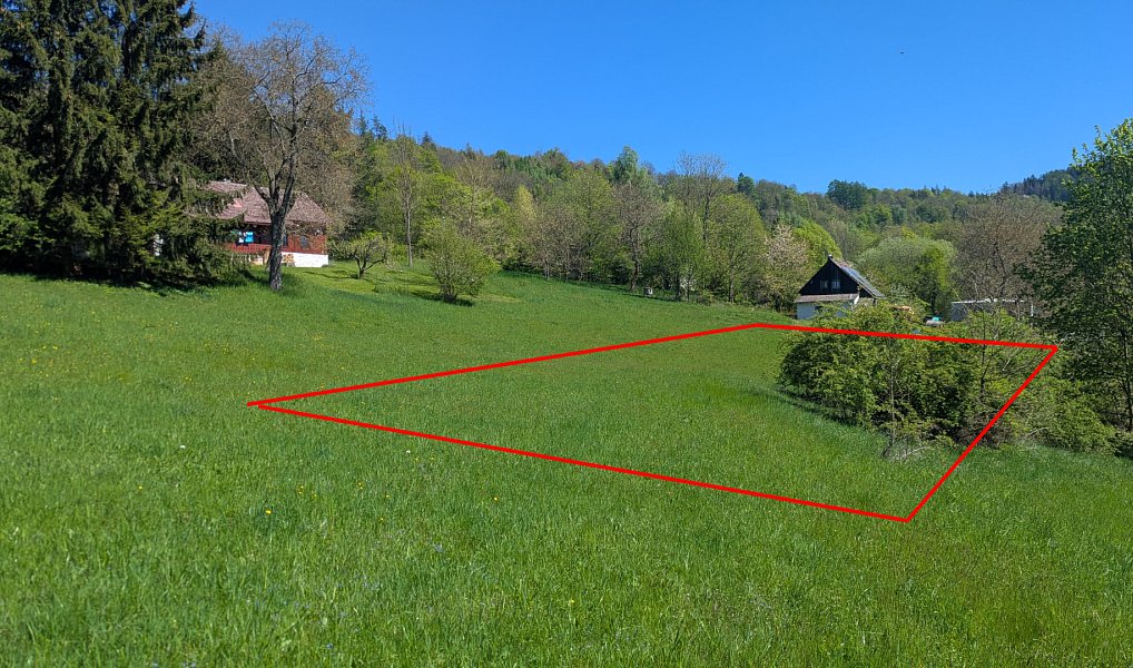 Prodej zahrady 1 287 m², Mírová pod Kozákovem – náhled fotky 4
