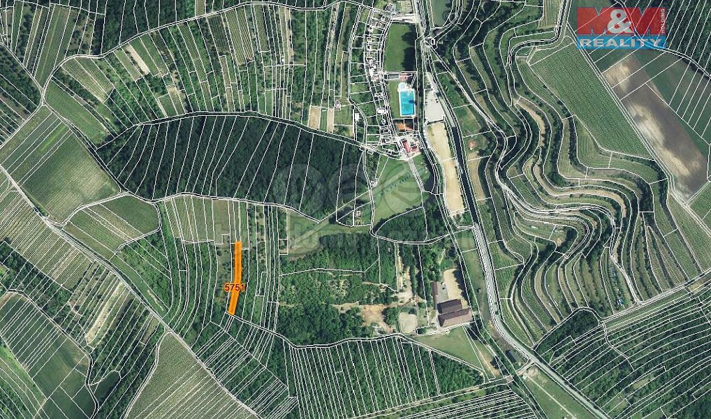 Prodej pole 1 211 m², Němčičky – náhled fotky 3