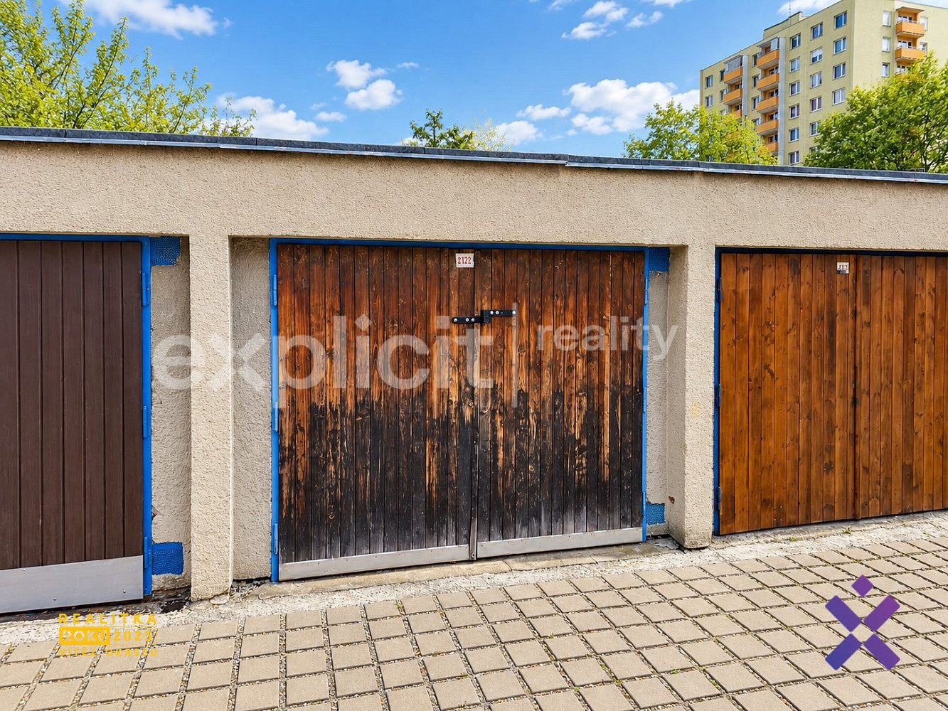 Pronájem garáže 20 m2, Zlín Prštné, ul. Růžová – fotografie 2