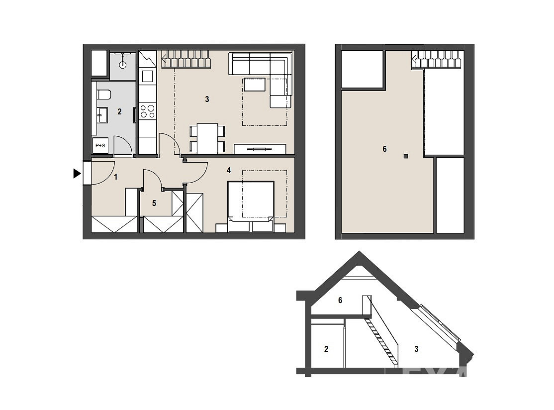 Prodej bytu 2+kk 50 m² – fotografie 3