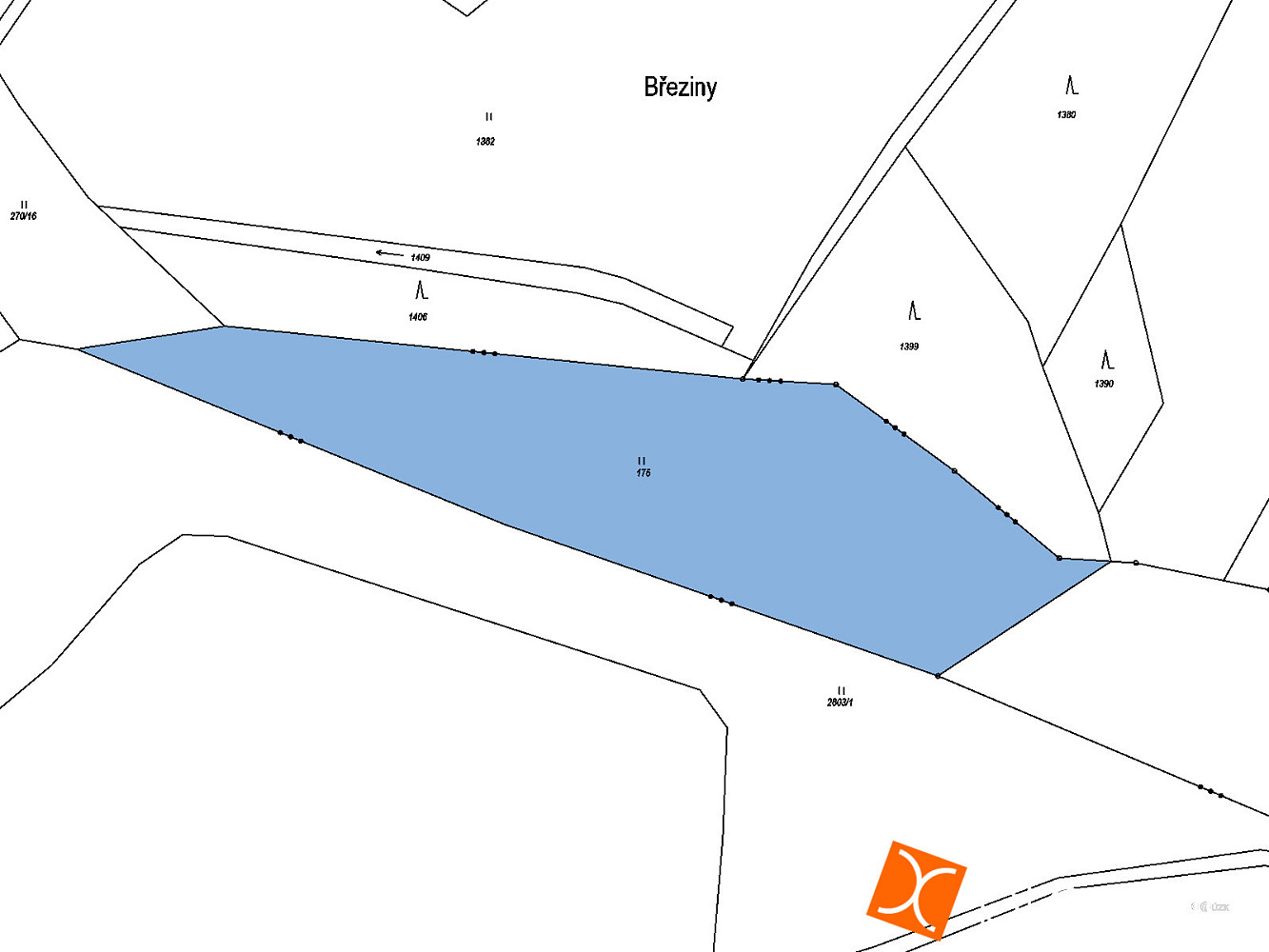 Prodej pozemku 1 941 m² – fotografie 2