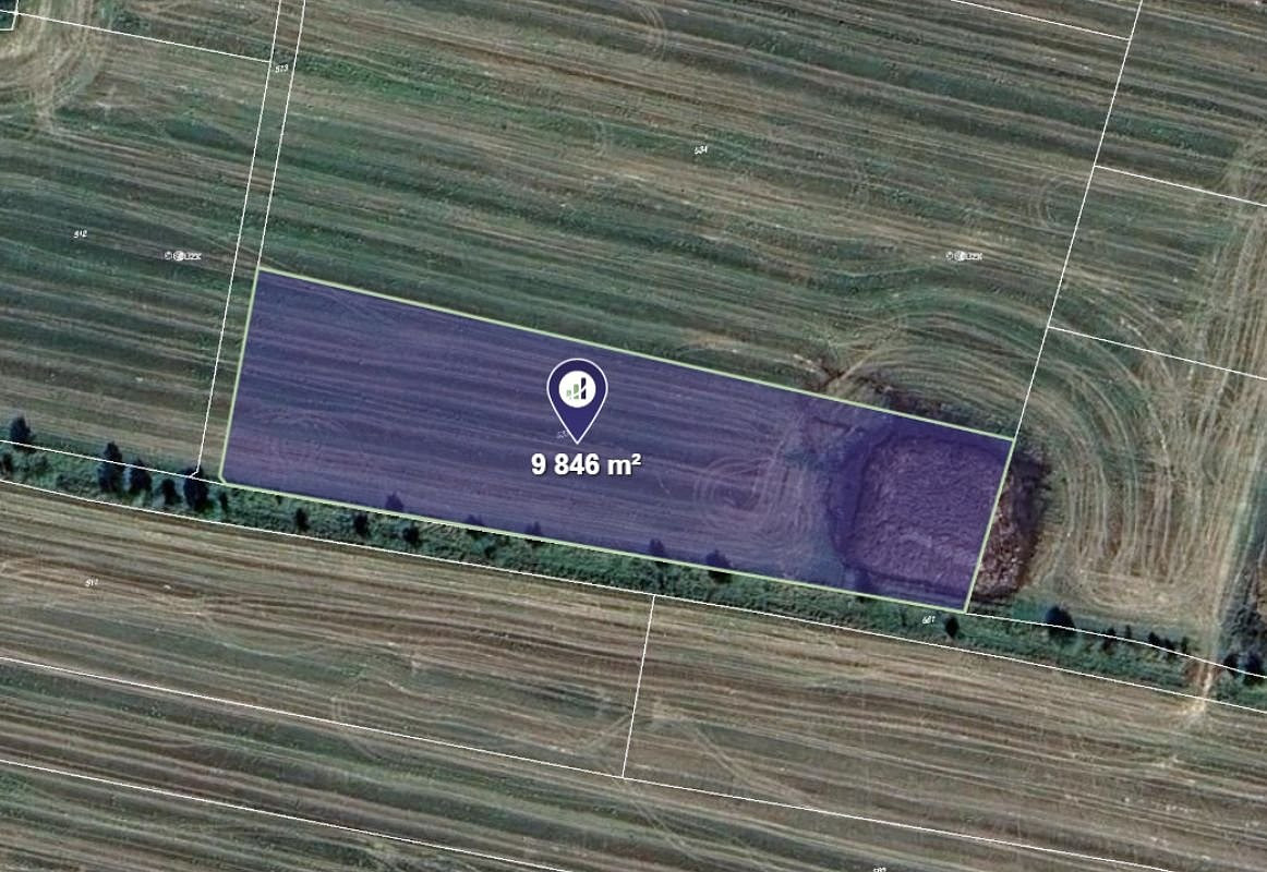 Prodej pole 9 846 m²