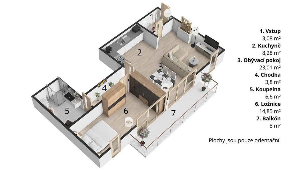 Prodej bytu 2+kk 67 m², Nové Město nad Metují – náhled fotky 16