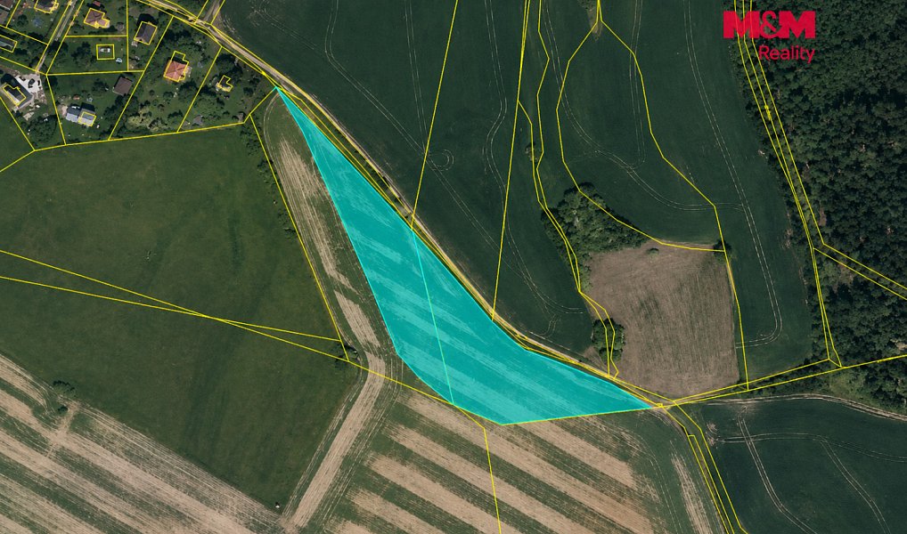 Prodej pole 5 712 m², Zahořany – náhled fotky 4