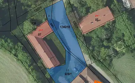 Prodej stavebního pozemku 84 m², Heřmaničky, okres Benešov