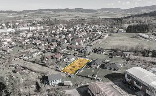 Prodej stavebního pozemku 1 000 m², Nýrsko, okres Klatovy