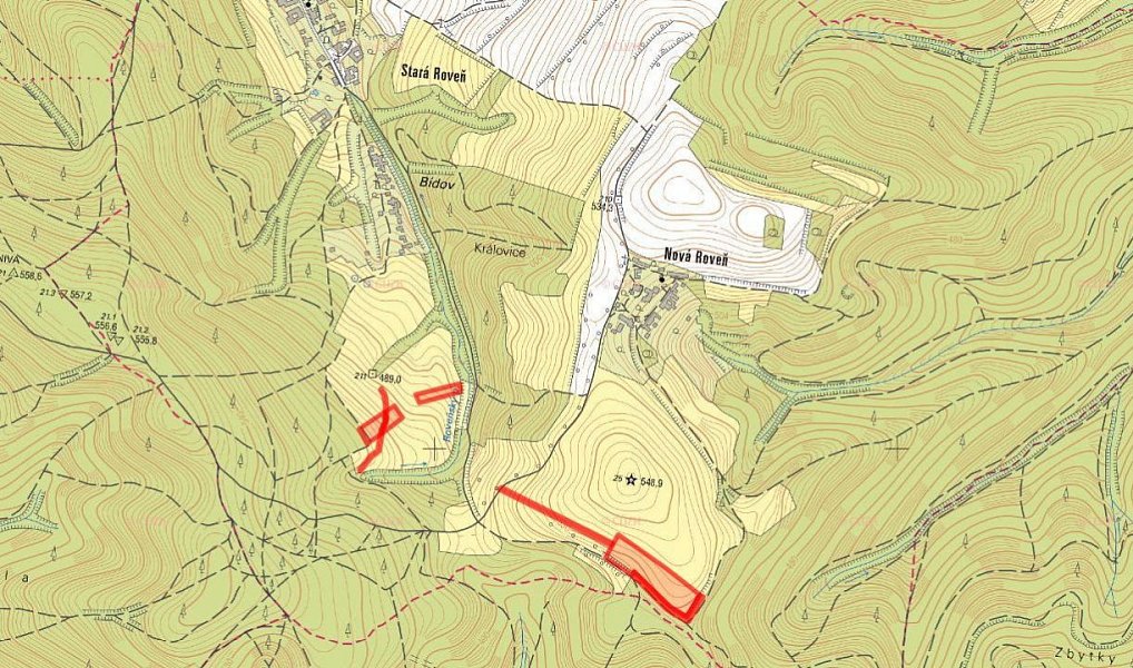 Prodej pole 20 862 m², Městečko Trnávka – náhled fotky 2