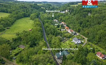 Prodej zahrady 595 m², K dobré vodě, Praha 5 - Holyně