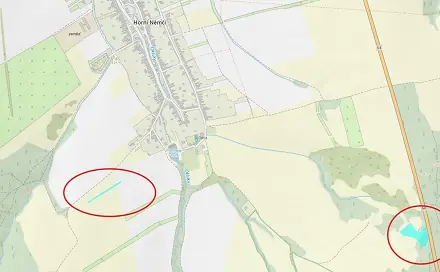Prodej louky 11 332 m², Horní Němčí, okres Uherské Hradiště