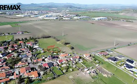 Prodej stavebního pozemku 1 172 m², Cítoliby, okres Louny