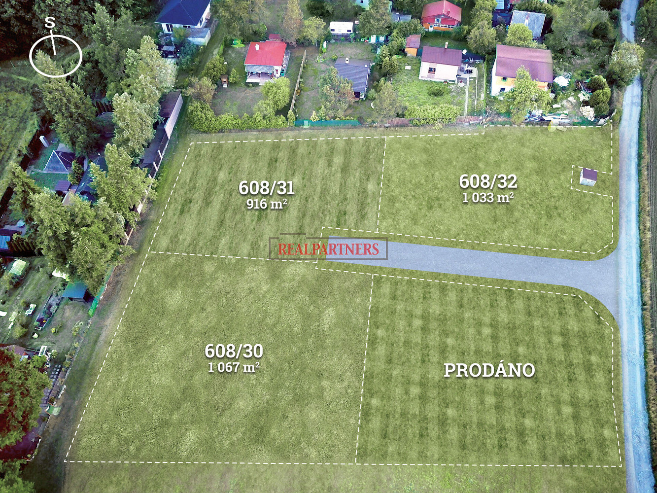 Prodej stavebního pozemku 1 067 m²