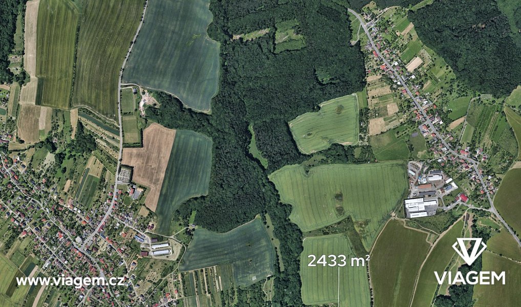Prodej pole 956 m², Lhota – náhled fotky 3