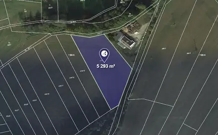 Prodej komerčního pozemku 5 293 m², Dačice, okres Jindřichův Hradec