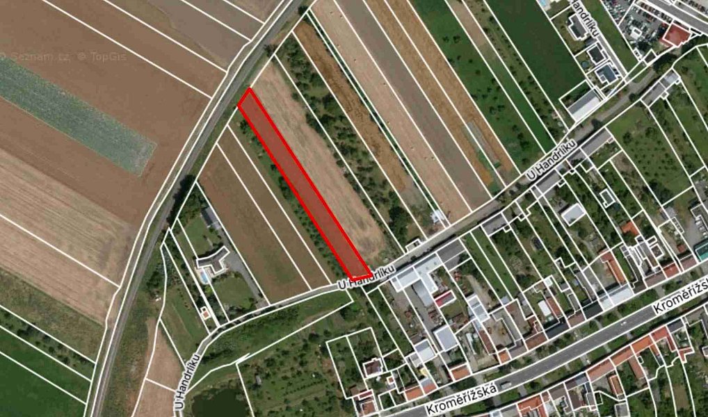 Prodej zahrady 2 629 m², Hulín – náhled fotky 5