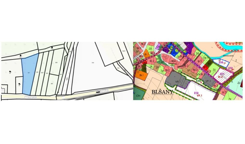 Prodej stavebního pozemku 2 880 m², Blšany – náhled fotky 4