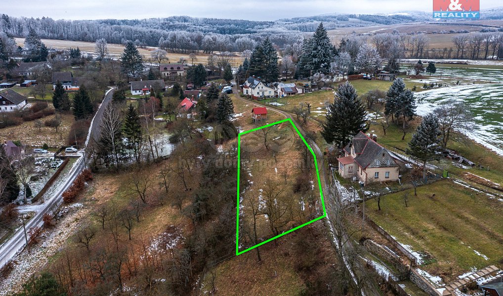 Prodej zahrady 1 537 m², Žandov – náhled fotky 3