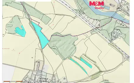 Prodej pole 15 633 m², Kladruby - Vrbice u Stříbra, okres Tachov