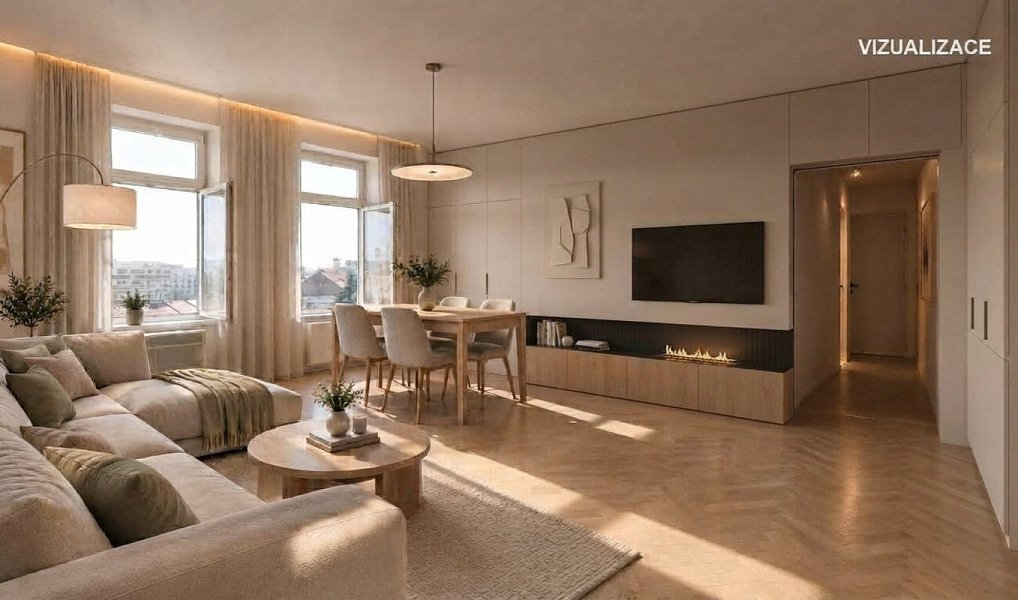 Prodej bytu 2+1, 53 m², Ponava - Brno-město, Brno