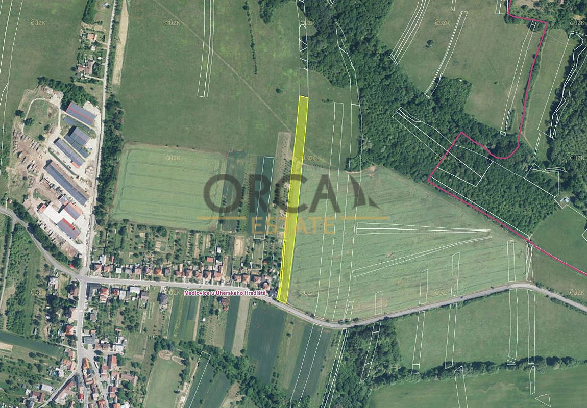 Prodej komerčního pozemku 6 912 m²