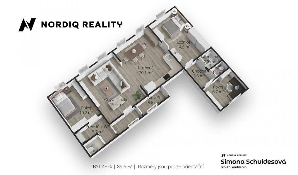 Prodej bytu 3+1 96 m², Teplice – náhled fotky 7
