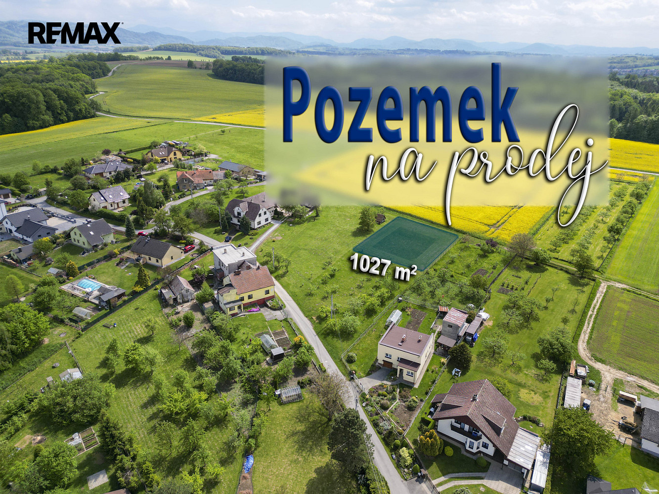 Prodej stavebního pozemku 1 027 m²