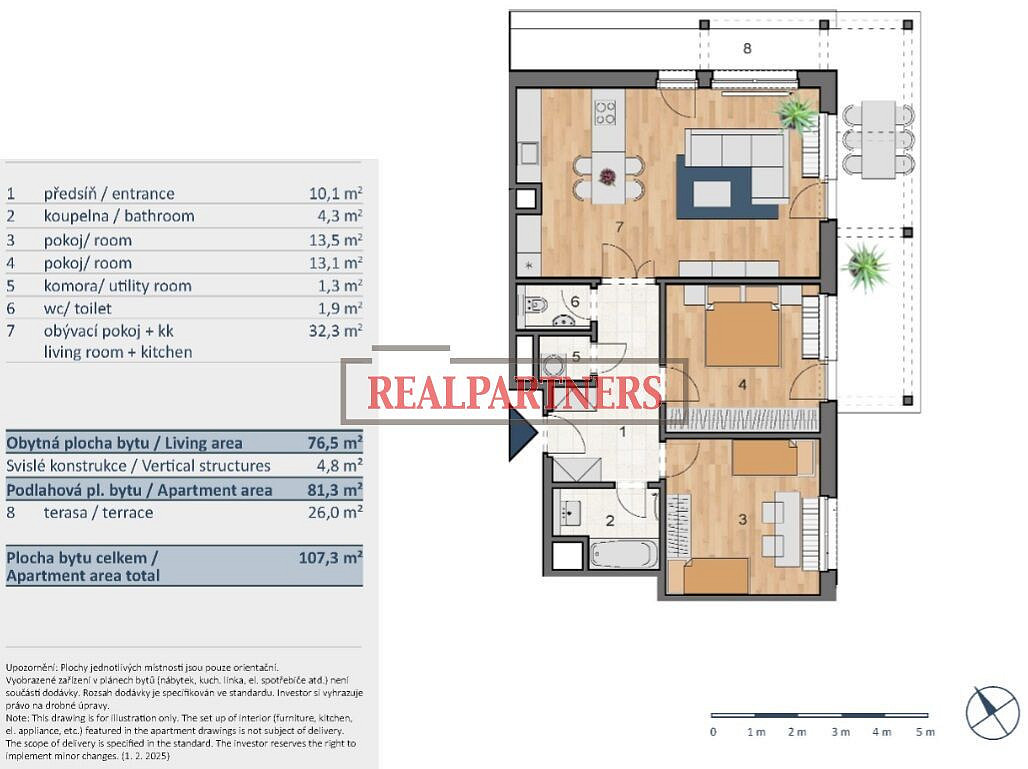 Prodej bytu 3+kk 107 m² – fotografie 2