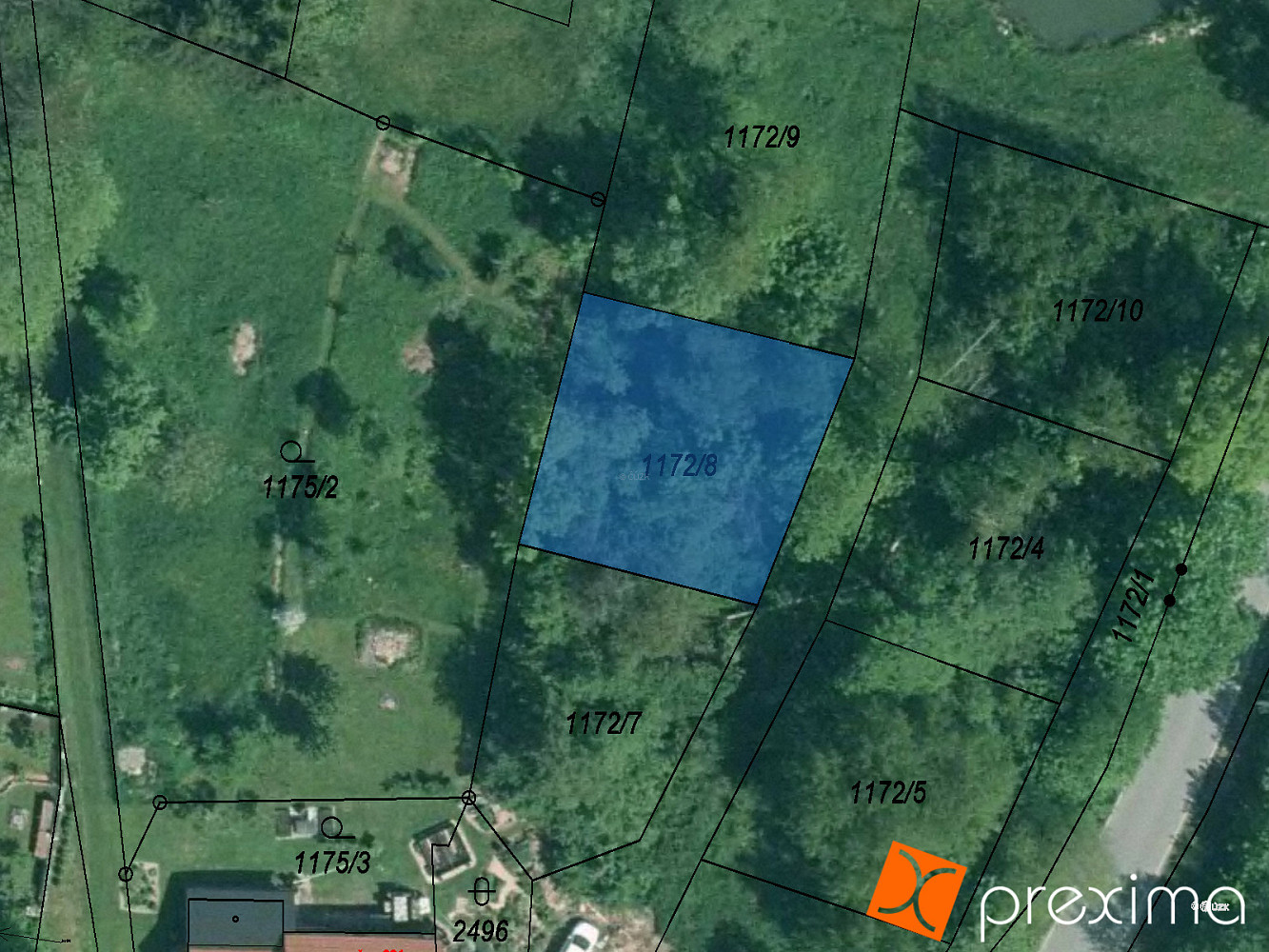 Prodej pozemku 291 m²