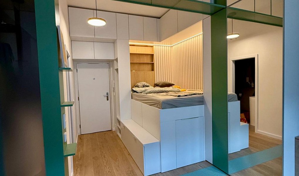 Pronájem bytu 1+kk 26 m², Praha – náhled fotky 2