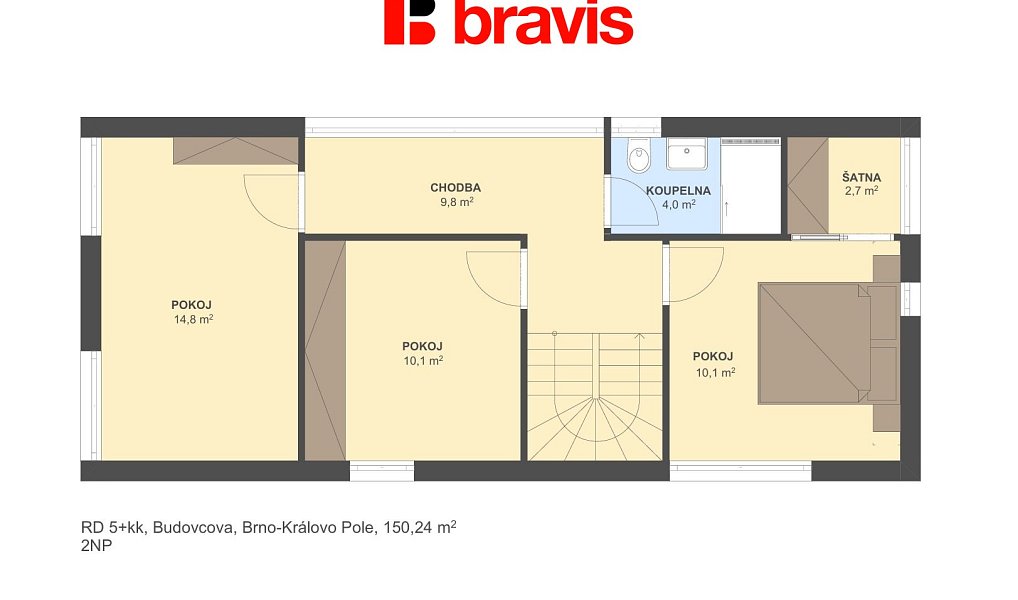Prodej domu 150 m² s pozemkem 400 m², Brno – náhled fotky 9