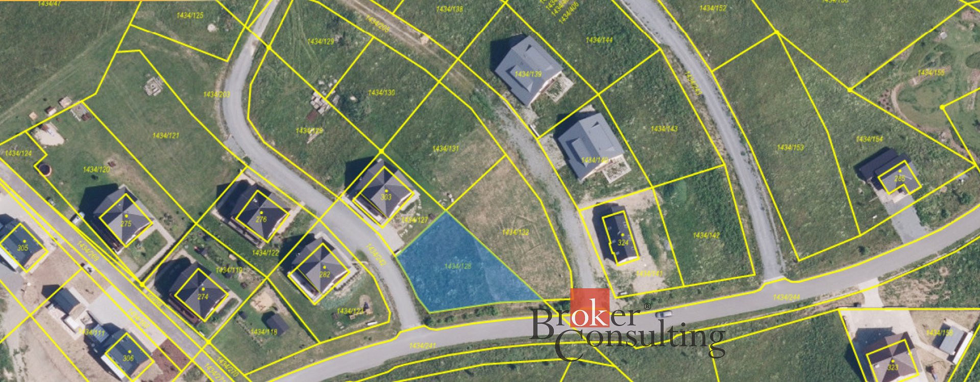 Prodej stavebního pozemku 644 m² – fotografie 3