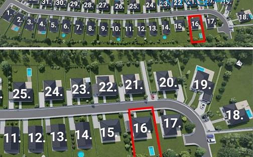 Prodej stavebního pozemku 920 m², Jirkov