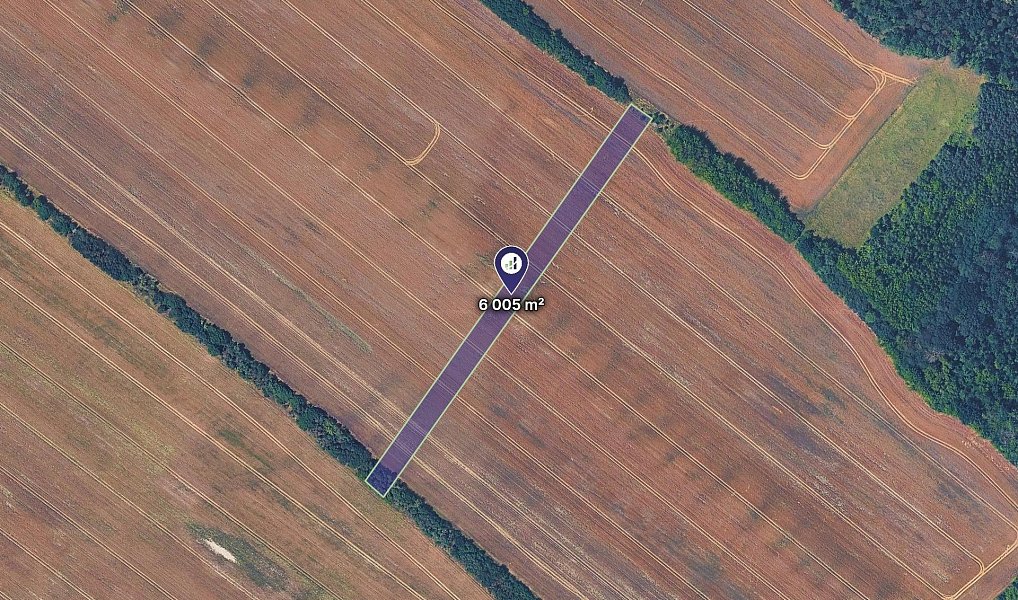 Prodej pozemku, 6005 m², Mělník, Všetaty