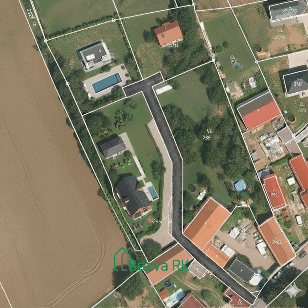 Prodej stavebního pozemku 1126 m² Levín u Berouna – další