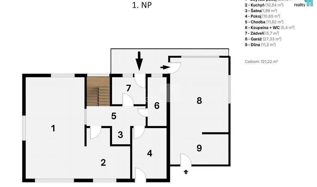 Prodej domu 200 m² s pozemkem 1 163 m², Šimonovice – náhled fotky 30