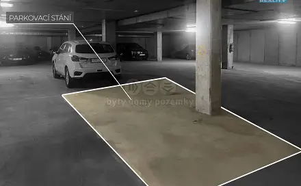 Prodej garážového stání, 13 m2, Frýdek-Místek, ul. Slezská, Slezská, Frýdek-Místek - Frýdek