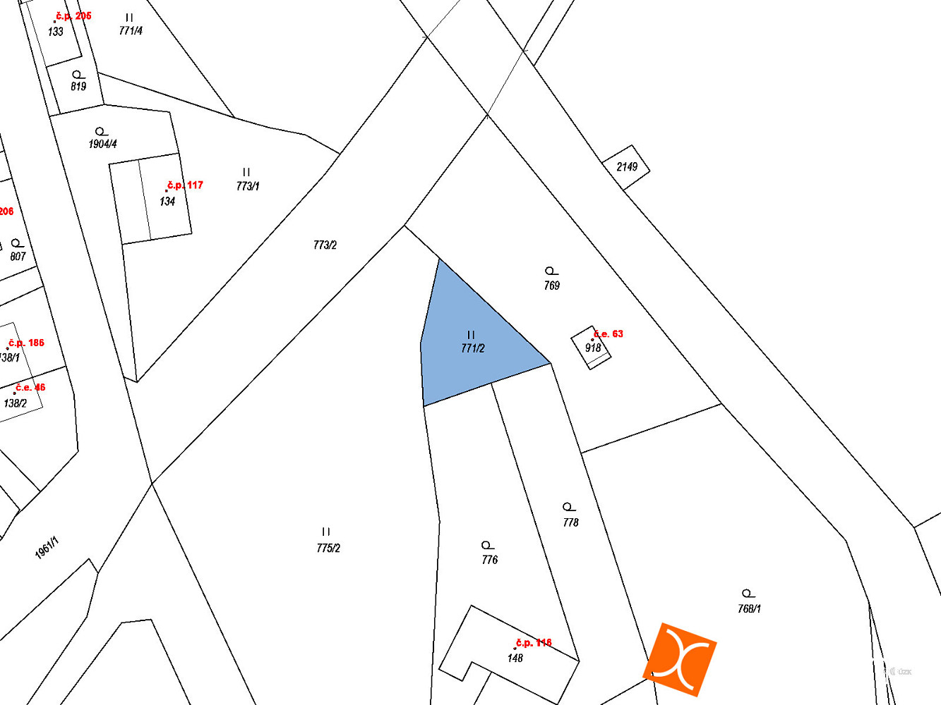 Prodej pozemku 411 m² – fotografie 2