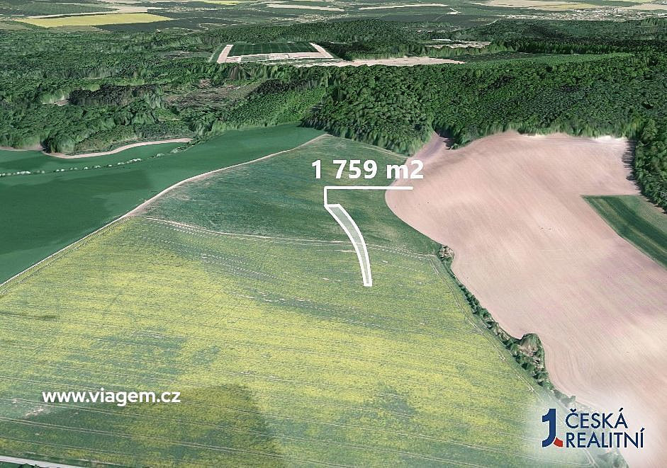Prodej pole 879 m² – fotografie 2