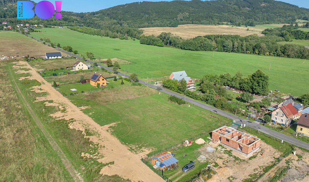 Prodej stavebního pozemku 1 506 m², Křižany – náhled fotky 6