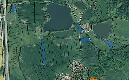 Prodej pole 13 098 m², Předotice, okres Písek