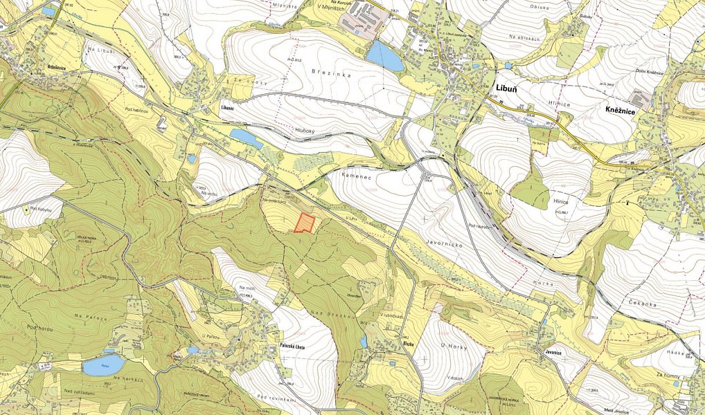 Prodej louky 12 477 m², Libuň – náhled fotky 2