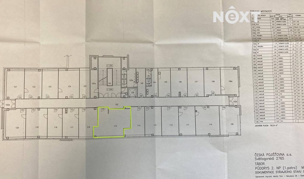 Pronájem kanceláře 40 m², Tábor – náhled fotky 7