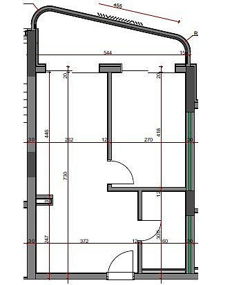Prodej bytu 2+kk 44 m² — photo 3