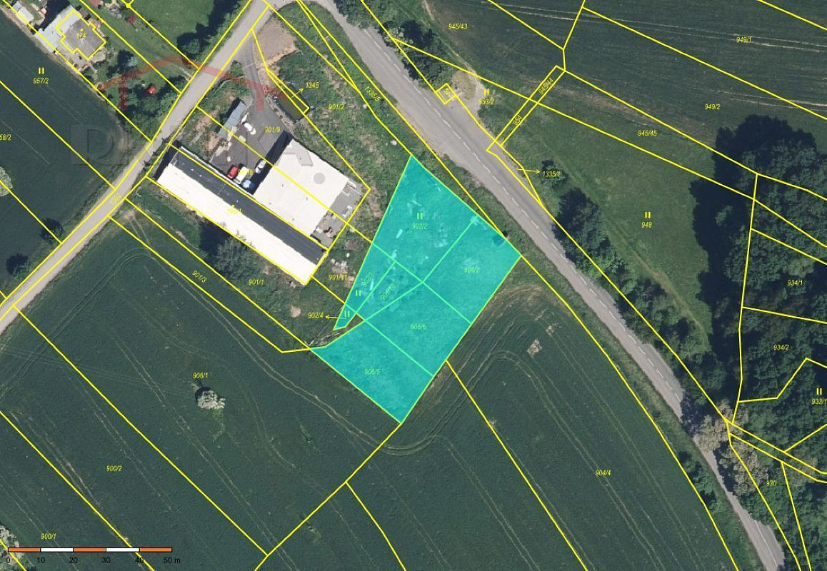 Prodej komerčního pozemku 2 401 m² – fotografie 2