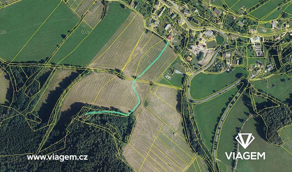 Prodej pole 1 072 m², Velké Losiny – náhled fotky 3