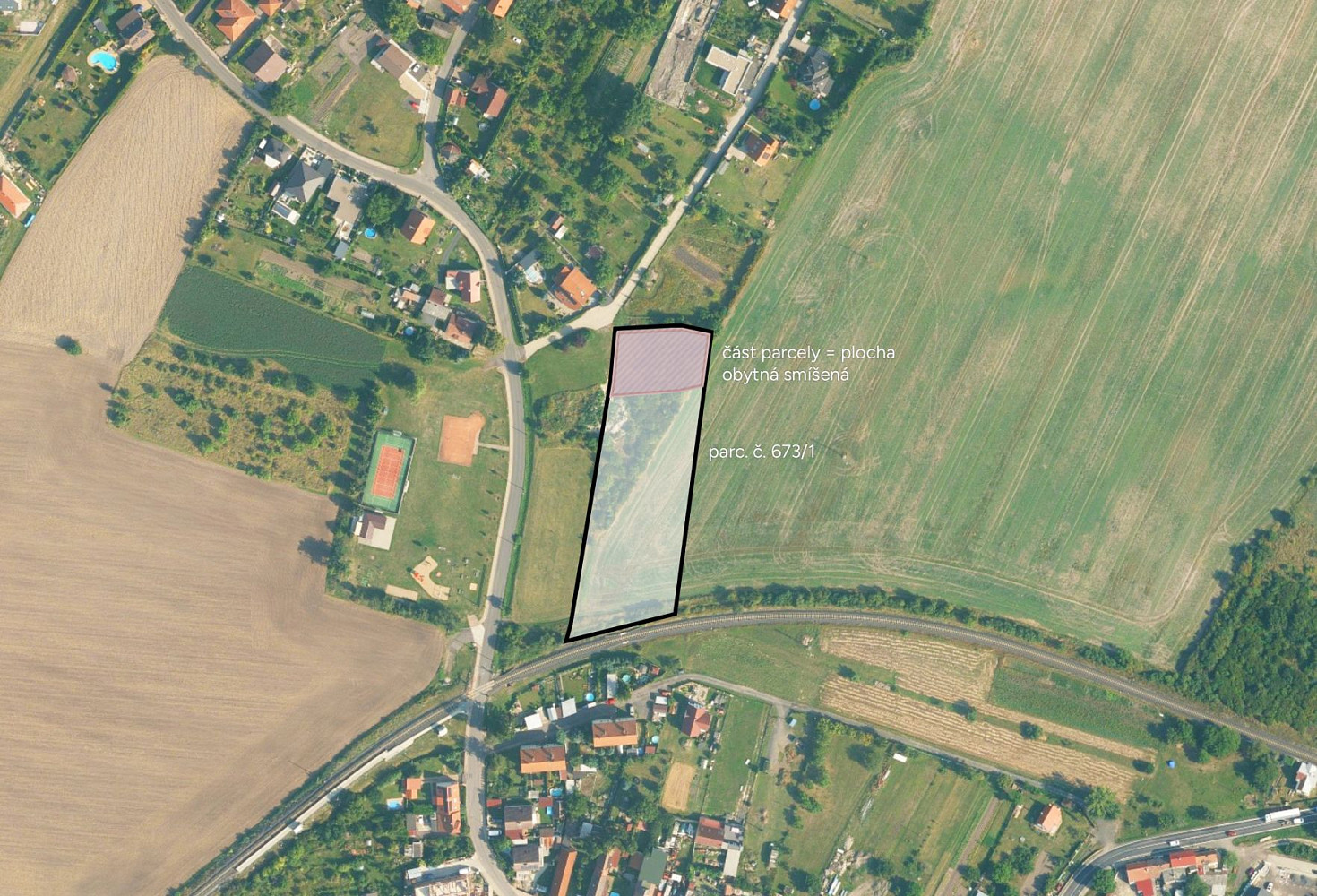 Prodej stavebního pozemku 4 564 m²