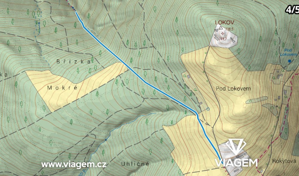 Prodej lesa 3 318 m², Bojkovice – náhled fotky 15