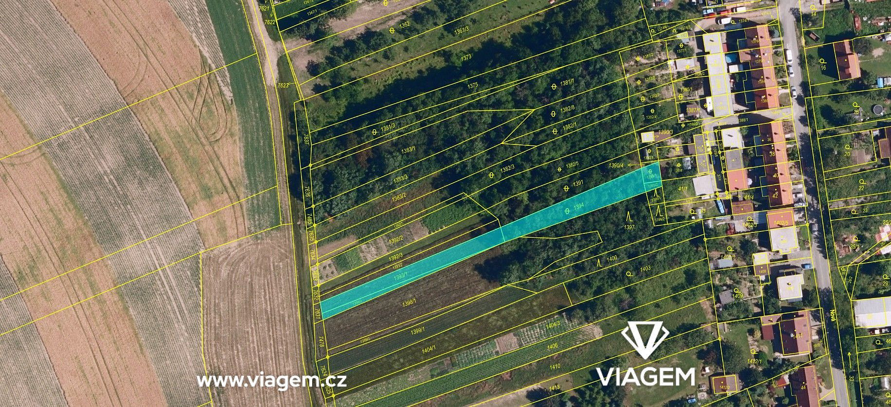 Prodej zahrady 856 m² – fotografie 4